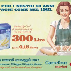 For its anniversary Carrefour sells at prices of 50 years ago