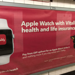 Vitality offers Apple watch to monitor your activity : one more insurance into big (health) data